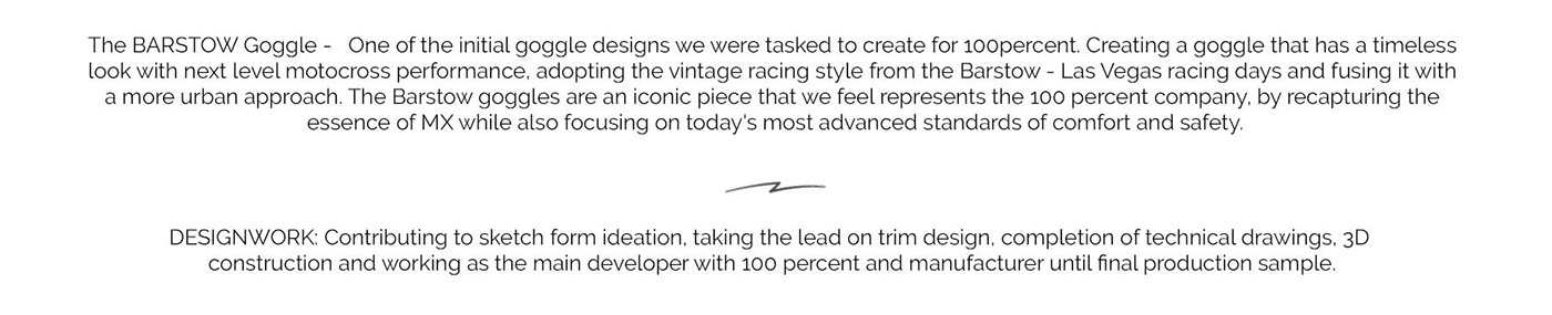 Goggles，Racing driver，Barstow，100%，Iconic，