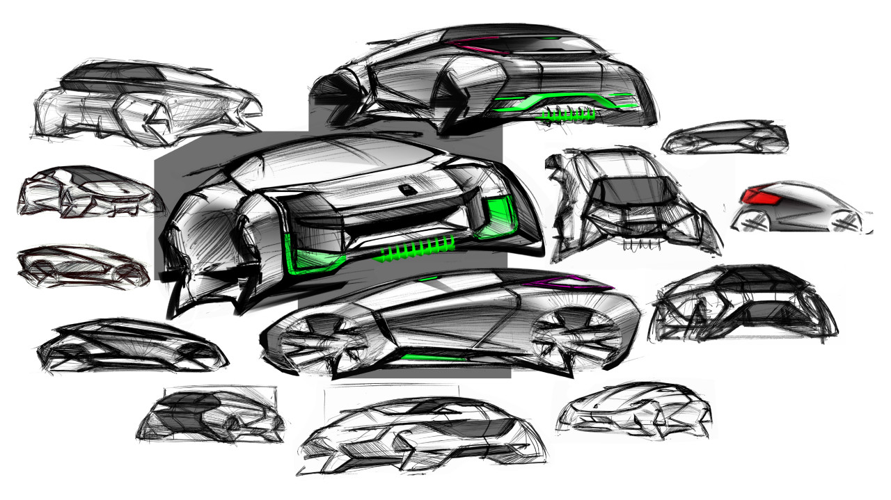 Traffic design，Automobile design，Electric vehicle，