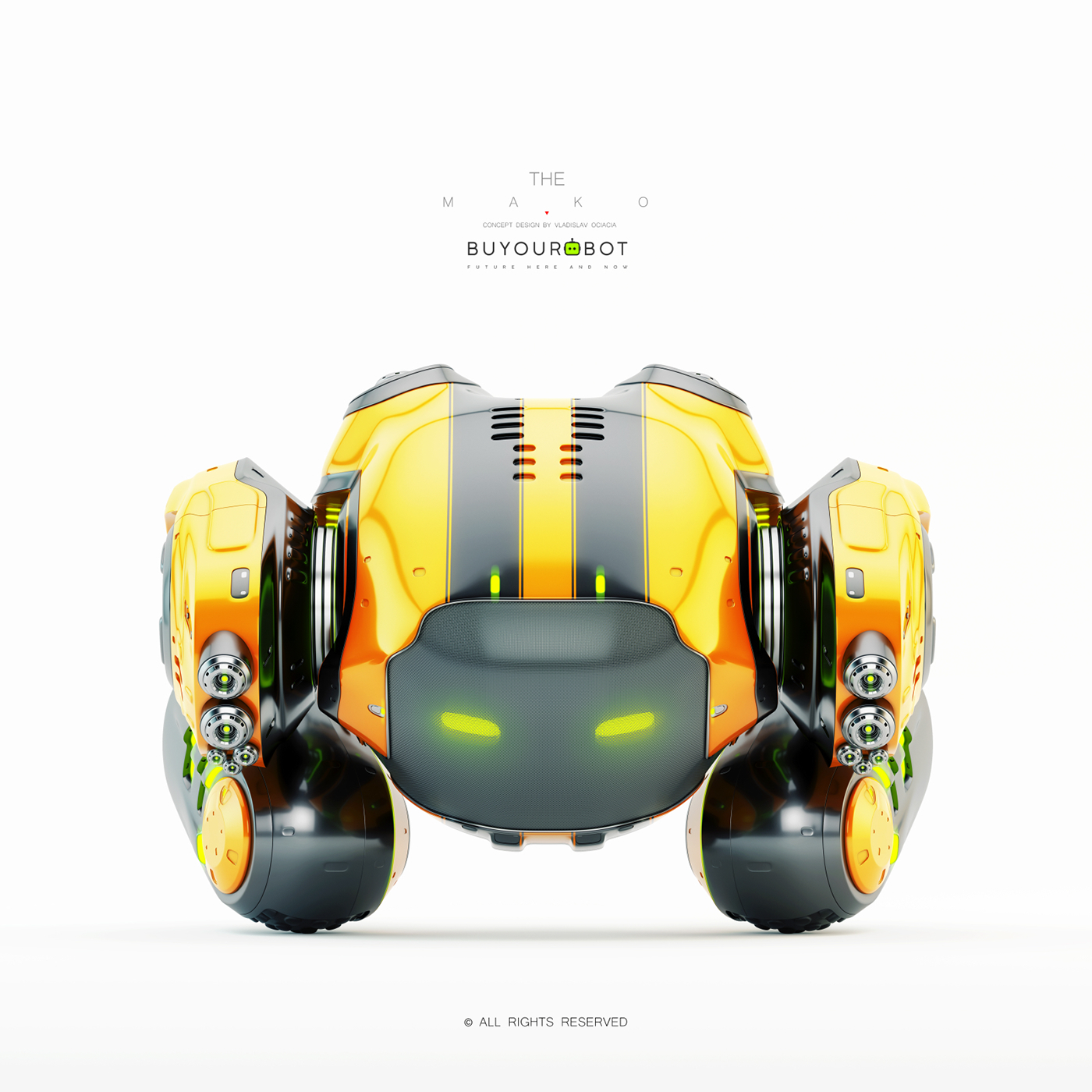 robot，graphic design ，Color matching，