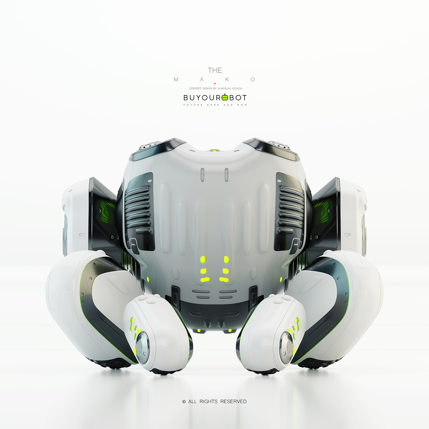 robot，graphic design ，Color matching，