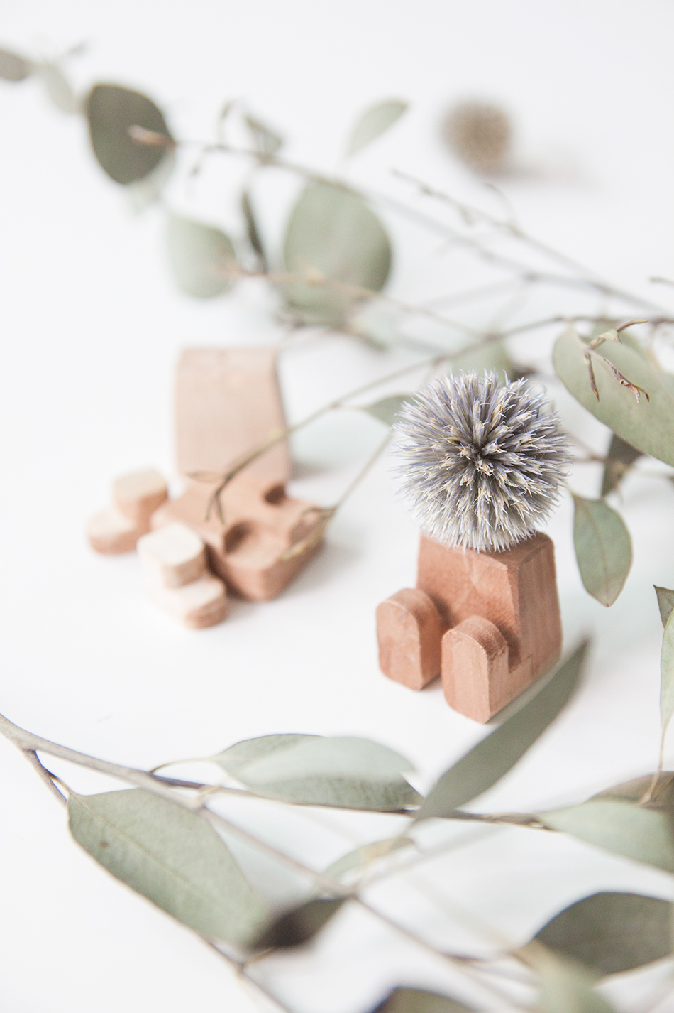 wooden ，Toys，Echild，Dried flower，