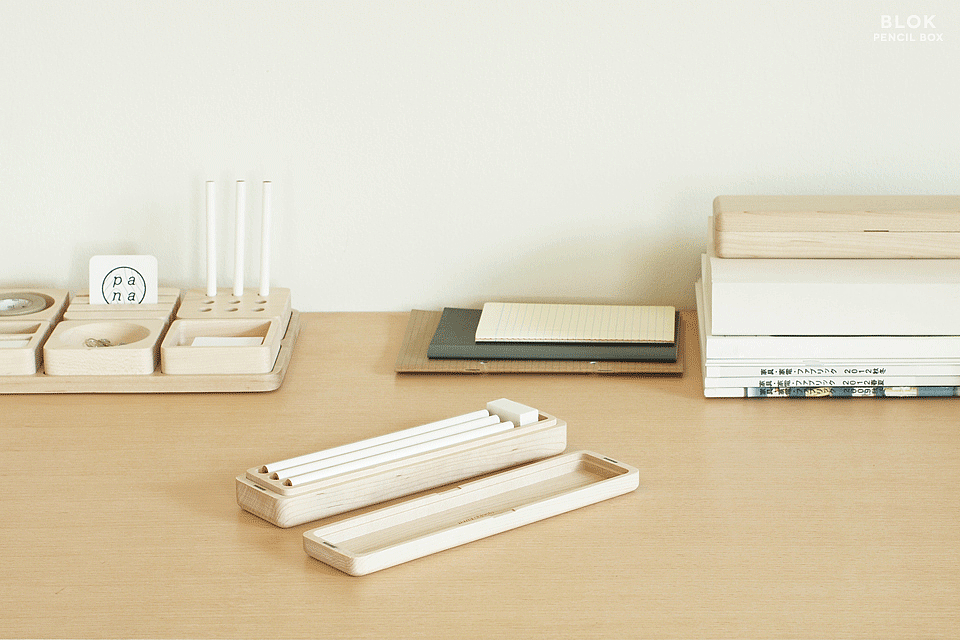 Minimalist，woodiness，pencil-box，Aesthetic feeling，