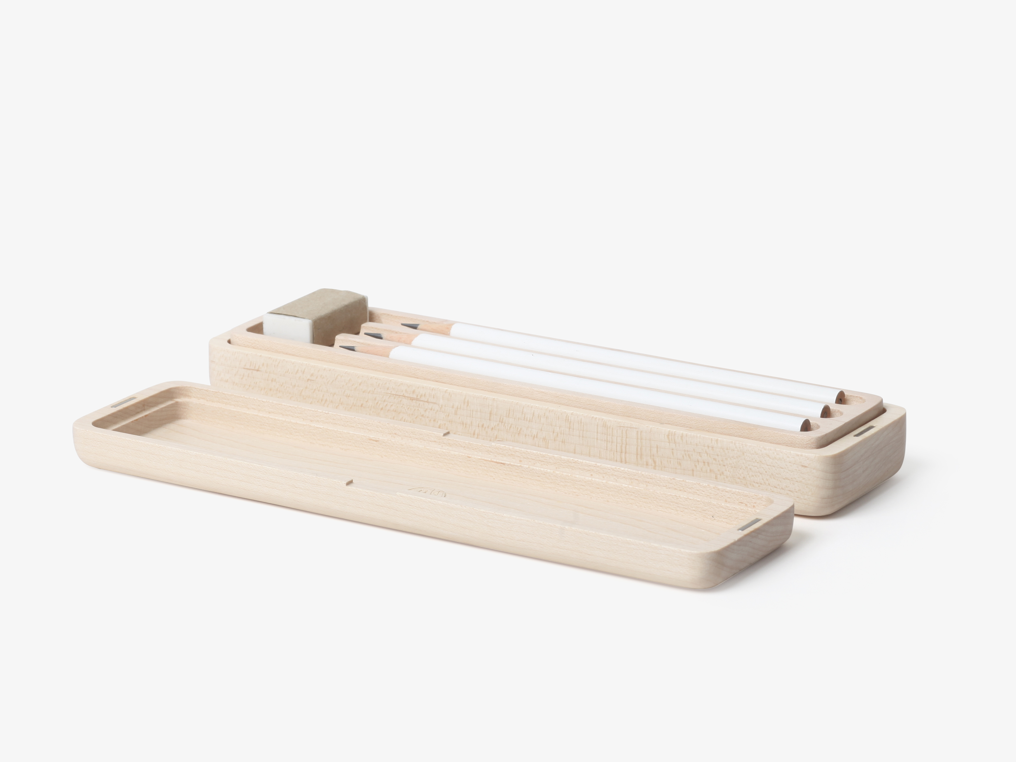 Minimalist，woodiness，pencil-box，Aesthetic feeling，