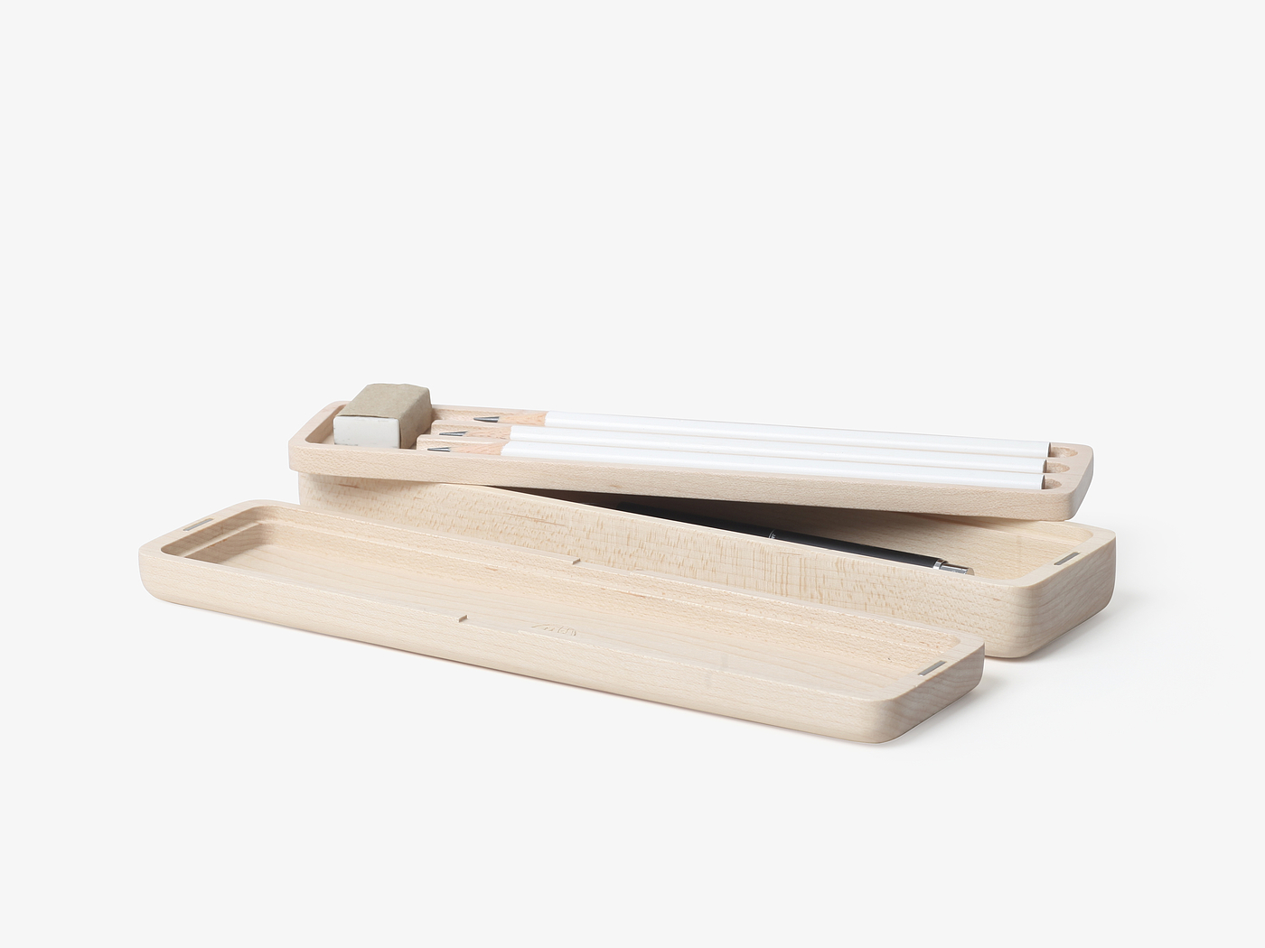 Minimalist，woodiness，pencil-box，Aesthetic feeling，