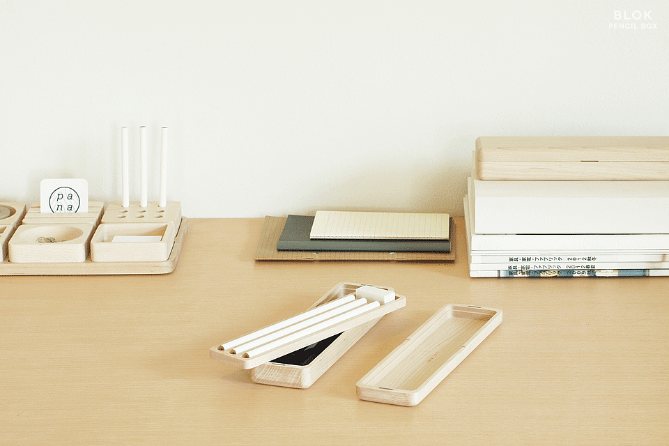 Minimalist，woodiness，pencil-box，Aesthetic feeling，