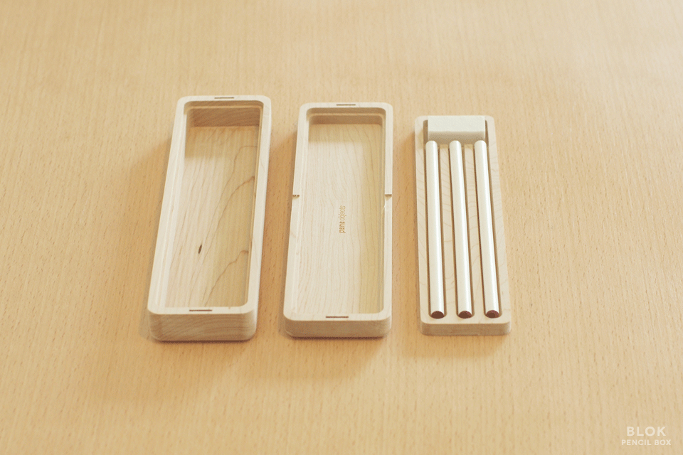 Minimalist，woodiness，pencil-box，Aesthetic feeling，