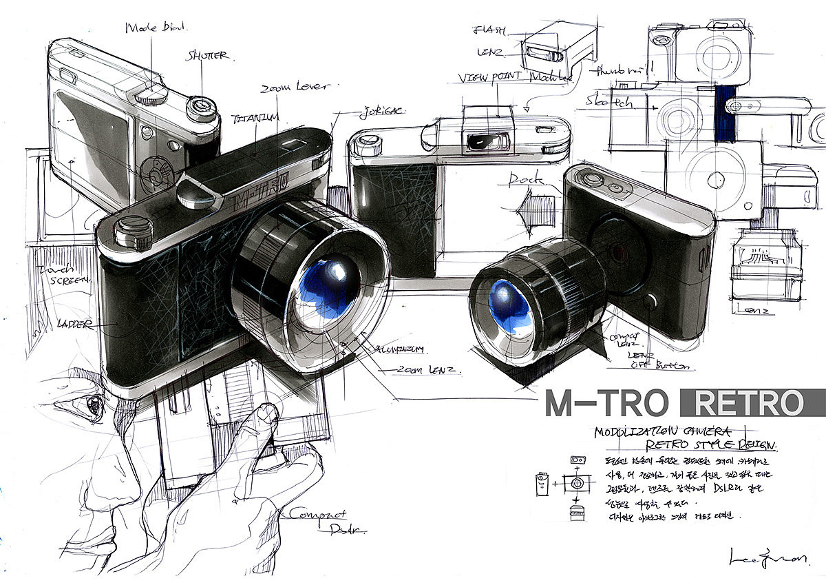 Water cup，chair，camera，sketch，