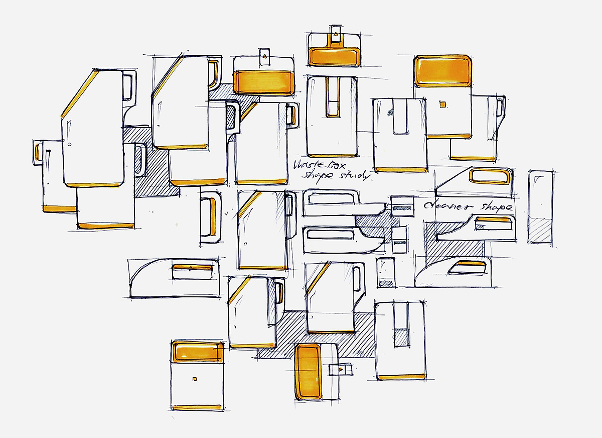 Water cup，chair，camera，sketch，