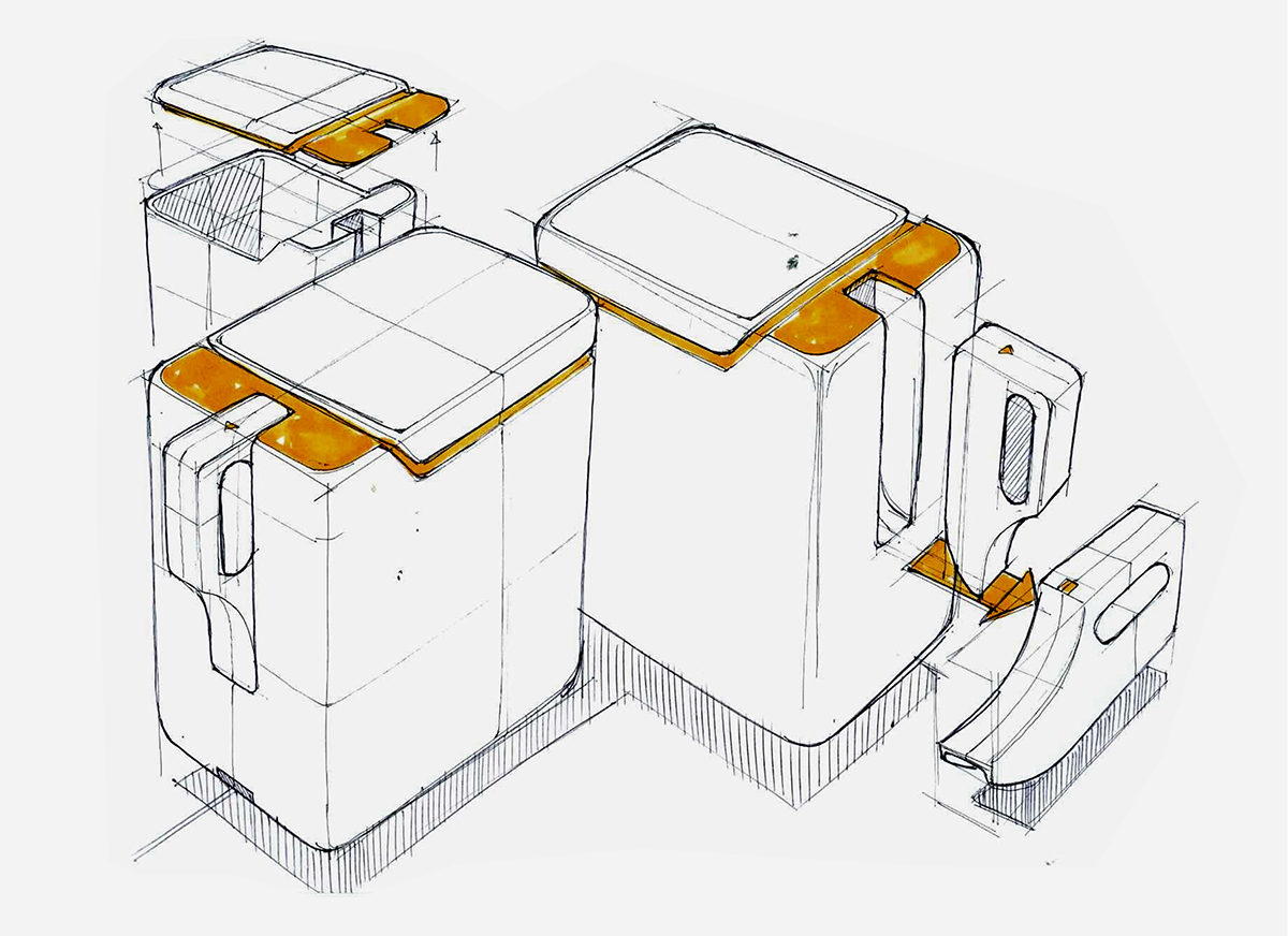 Water cup，chair，camera，sketch，