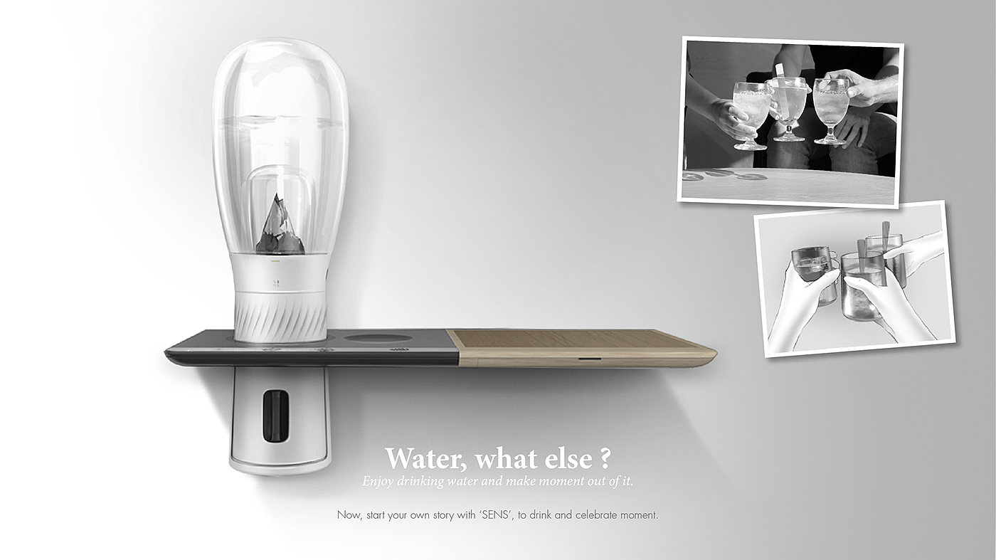 S3NS，Household water purifier，Health design，