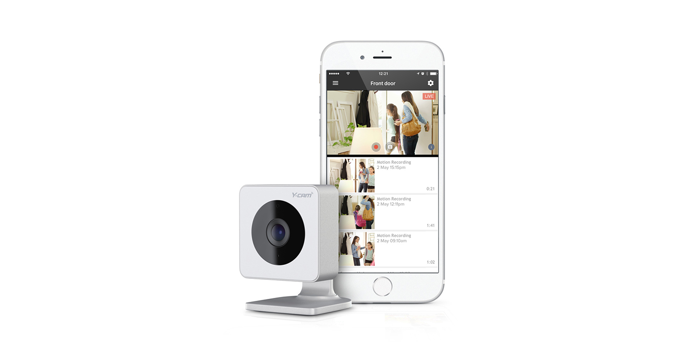 Indoor camera，security，wi-fi，high definition，Y-CAM EVO，