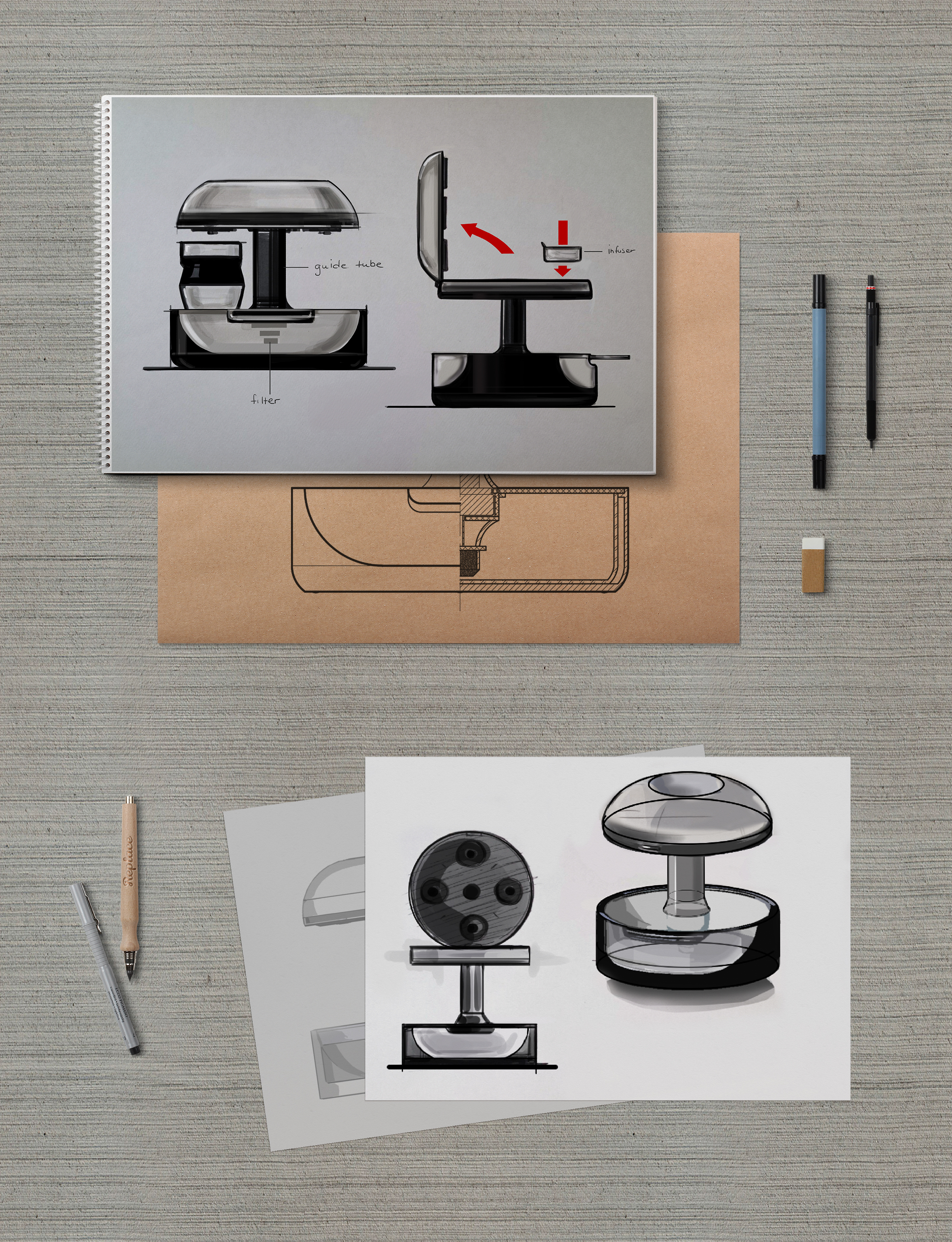 TEAPOT tea make，teapot，intelligence，product design，