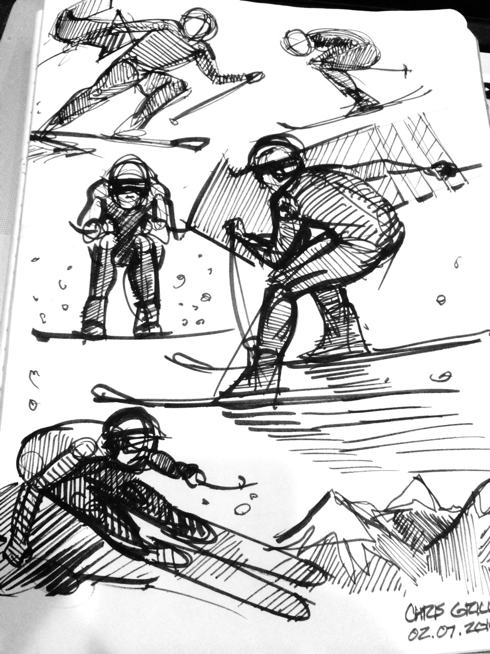 sketch，motorcycle，Helmet，Hand drawn，