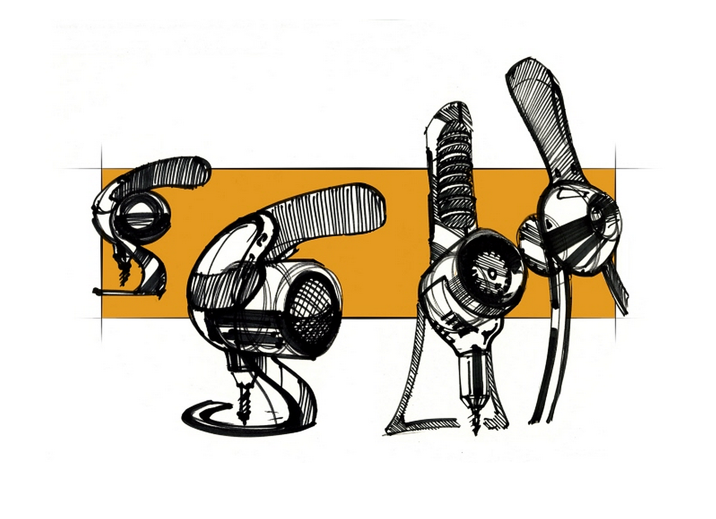 sketch，motorcycle，Helmet，Hand drawn，