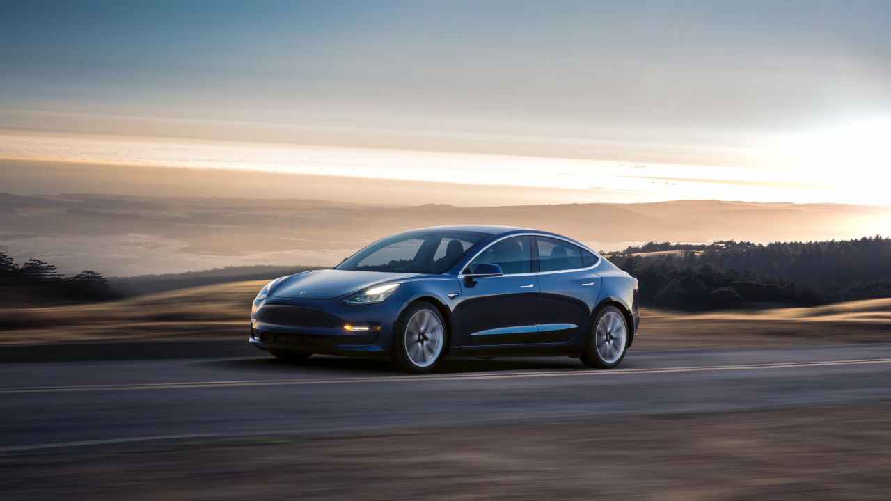 Tesla Model 3，Automatic design，Car，