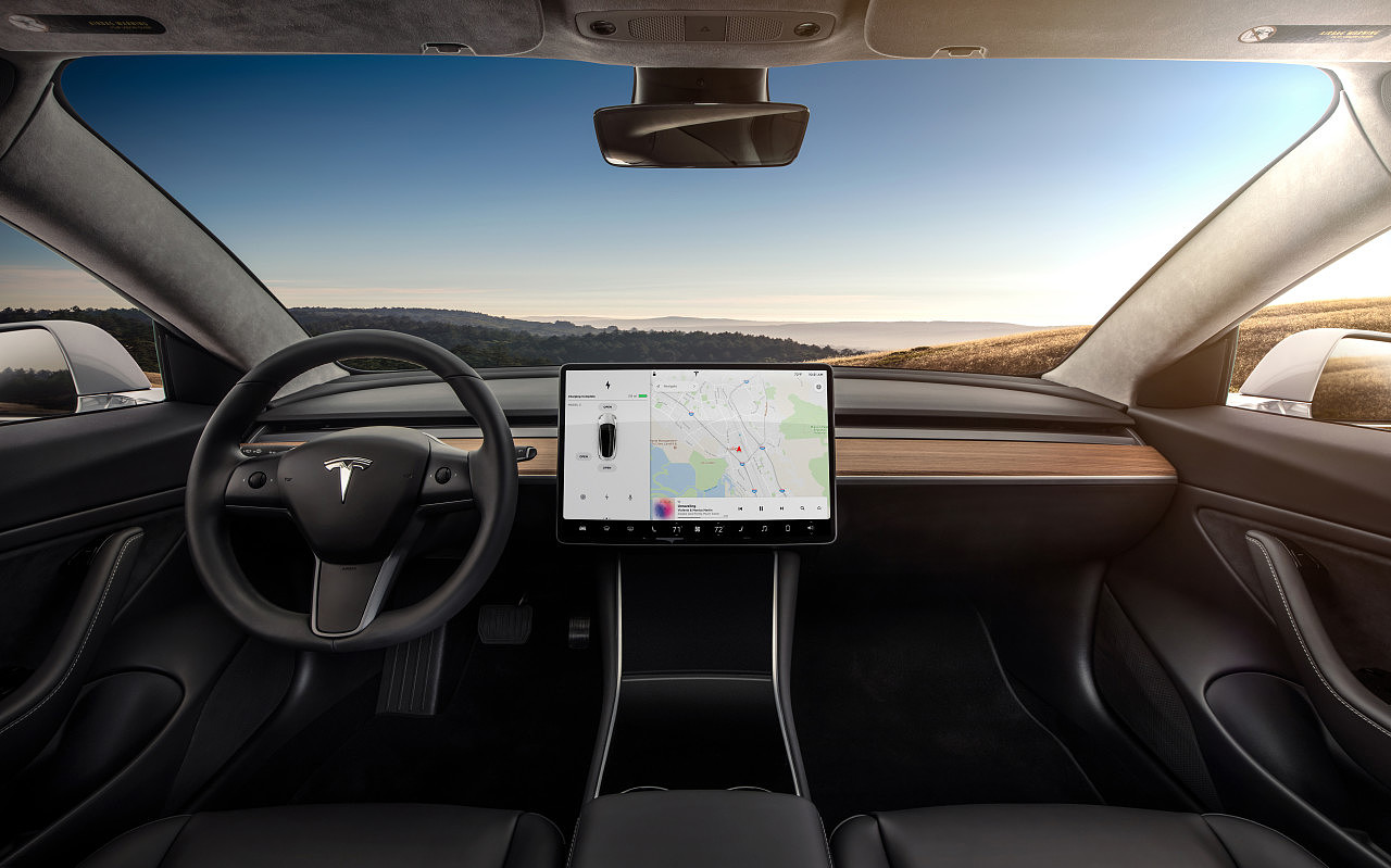 Tesla Model 3，Automatic design，Car，