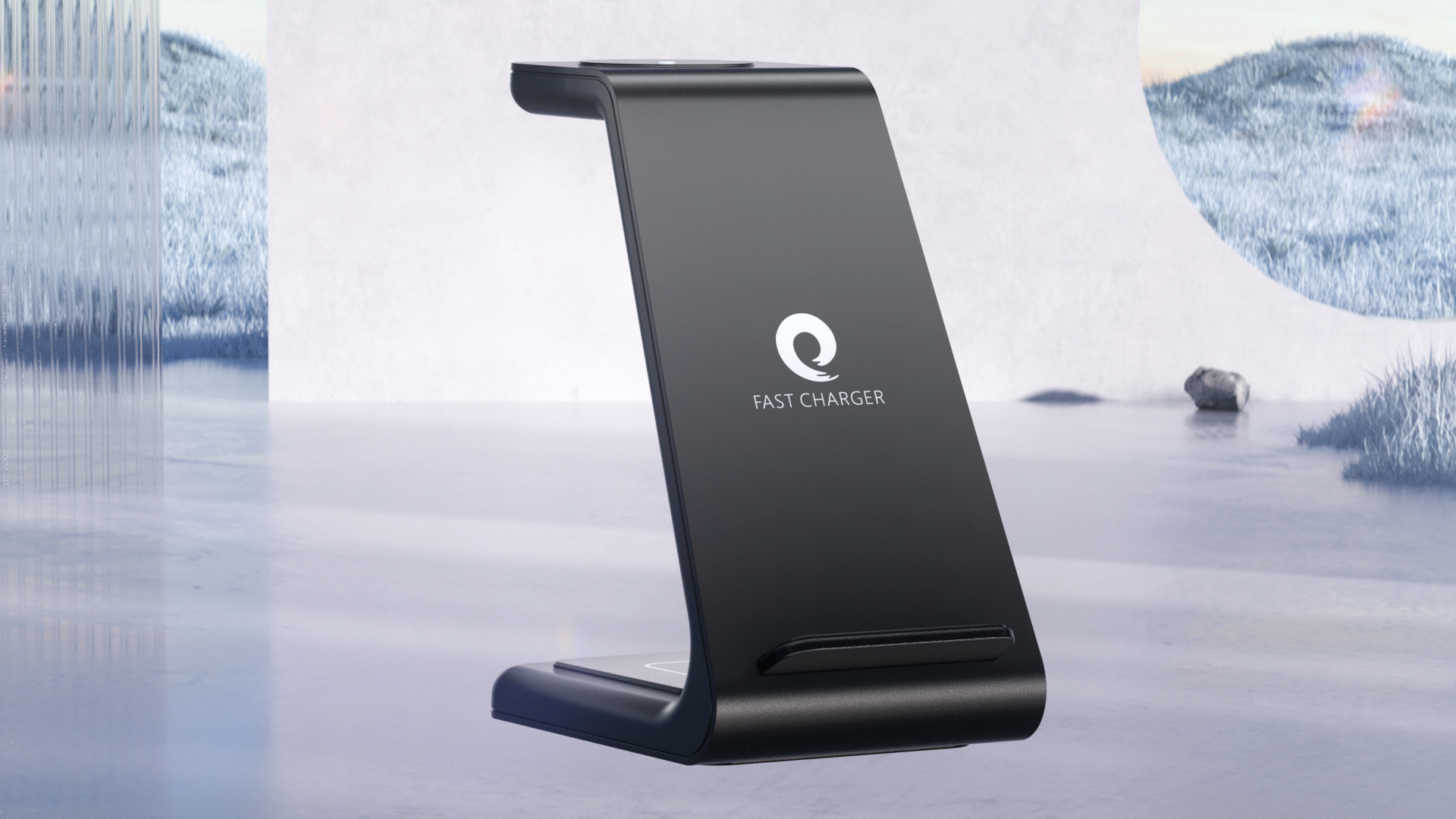 Wireless charging，Product animation，CG video，dynamic design ，