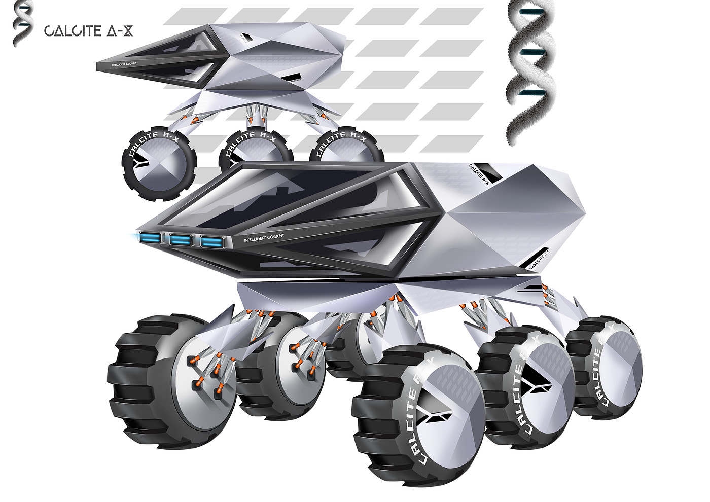 Concept Car，vehicle，science fiction，Brain hole，