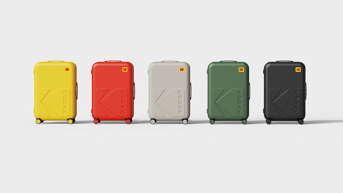 KODAK LUGGAGE DESIGN，Kodak，luggage and bags，Draw bar box，trunk，