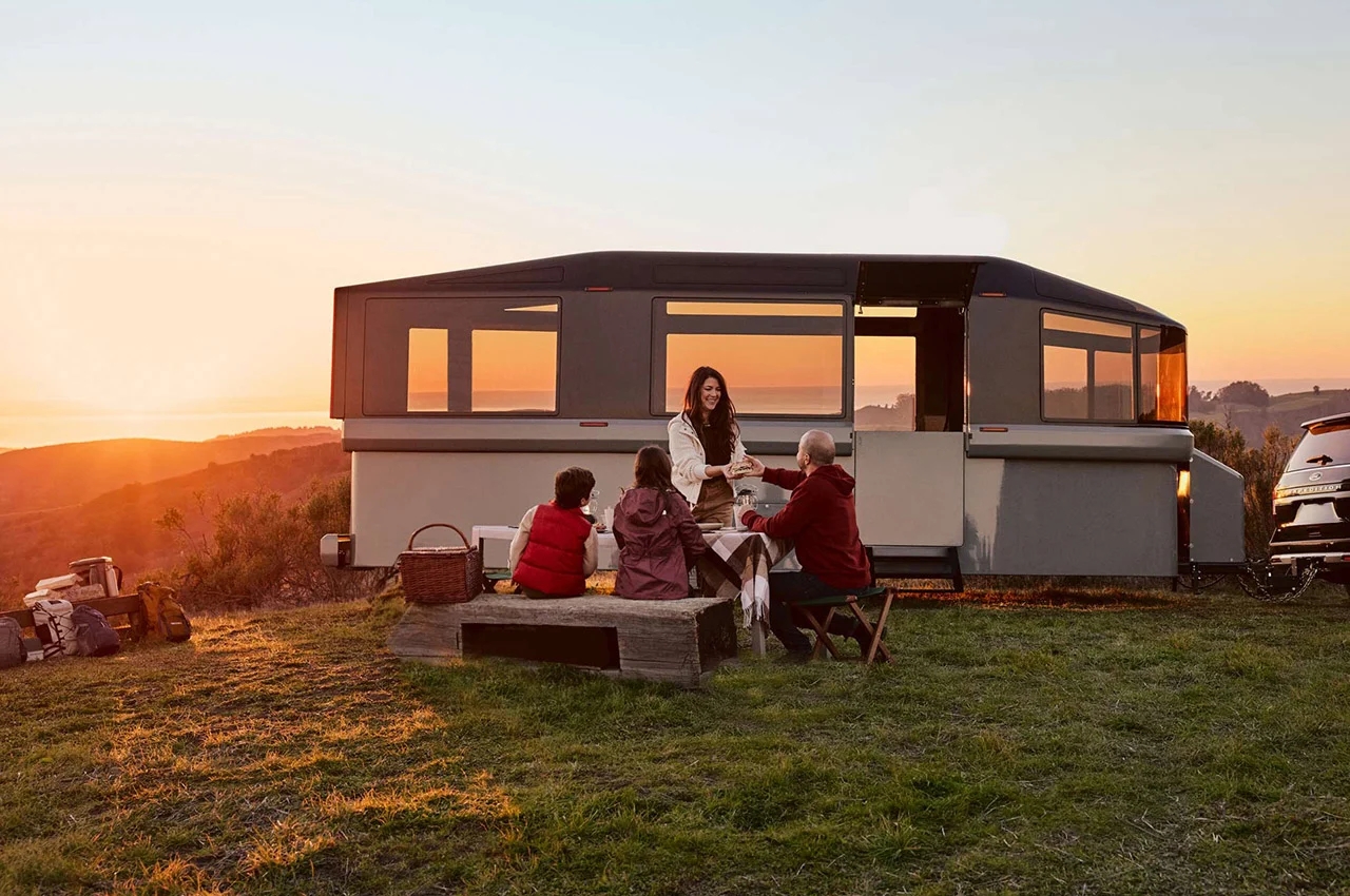 vehicle，Electric trailer，Touring car，