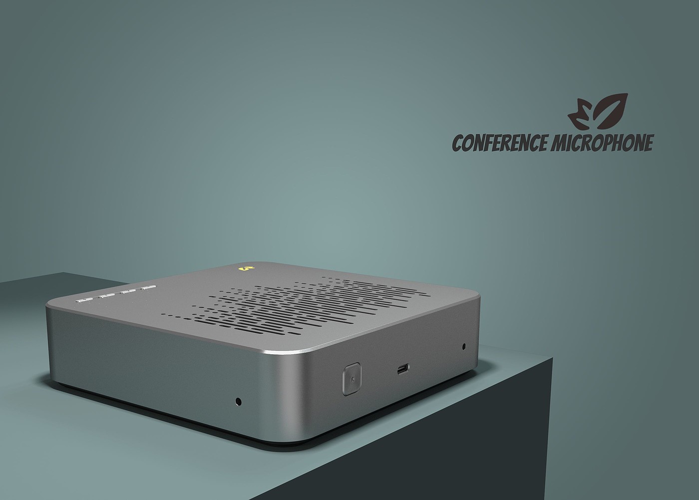 Conference microphone, aromatherapy machine, serialized combination，