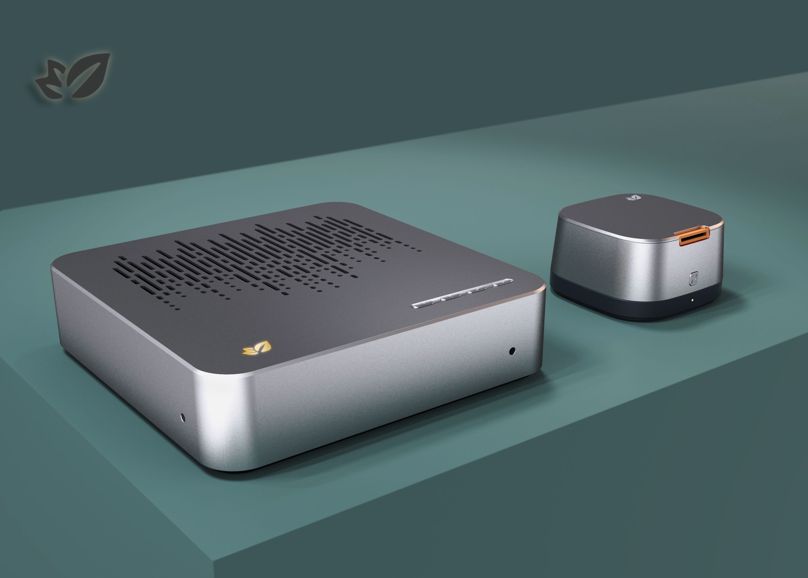 Conference microphone, aromatherapy machine, serialized combination，