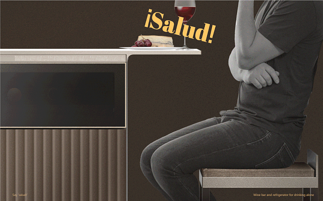 small-scale，Refrigerator，bar counter，combination，modularization，freezing，red wine，