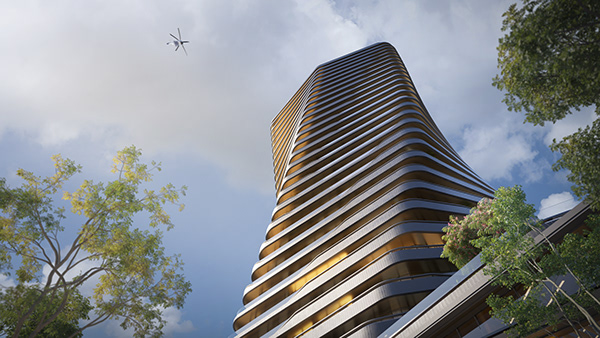 Architectural design，Appearance design，Residential building，Twisted building，