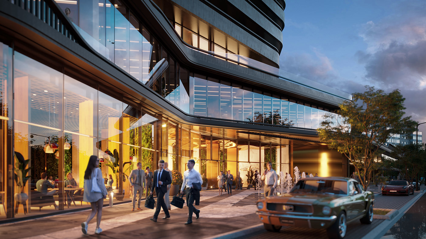 Architectural design，Appearance design，Residential building，Twisted building，