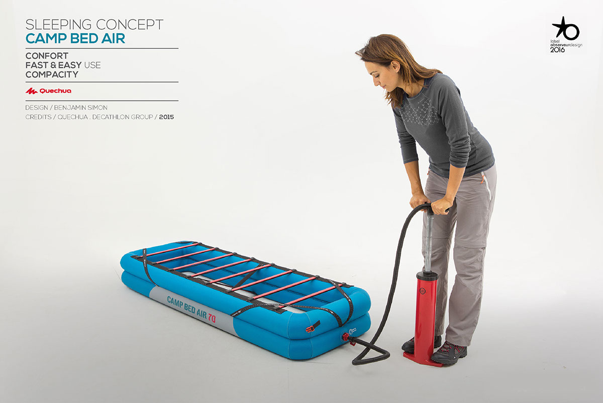 CAMP BED AIR，practical，camp，mattress，
