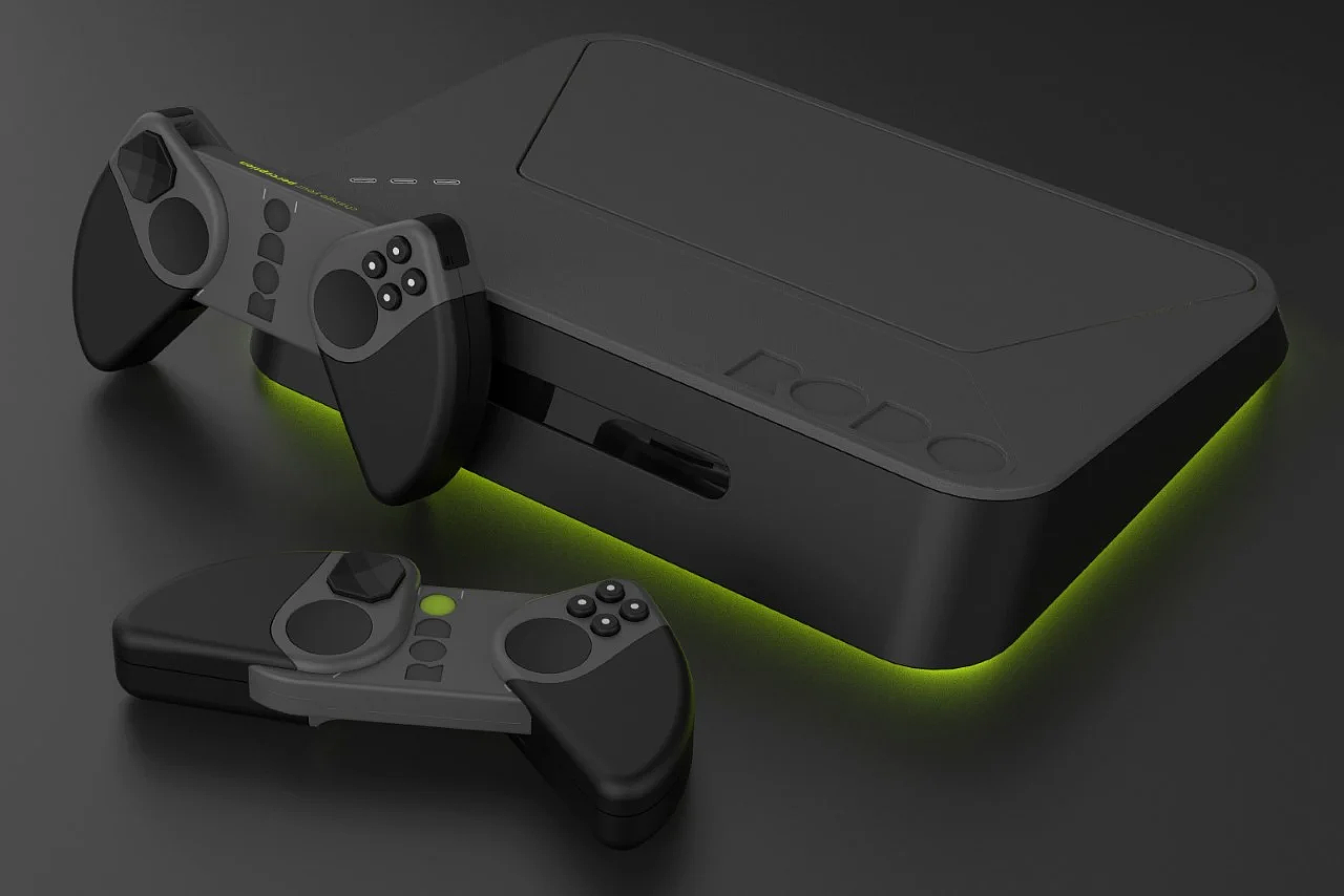 Game handle，Appearance design，delicate，
