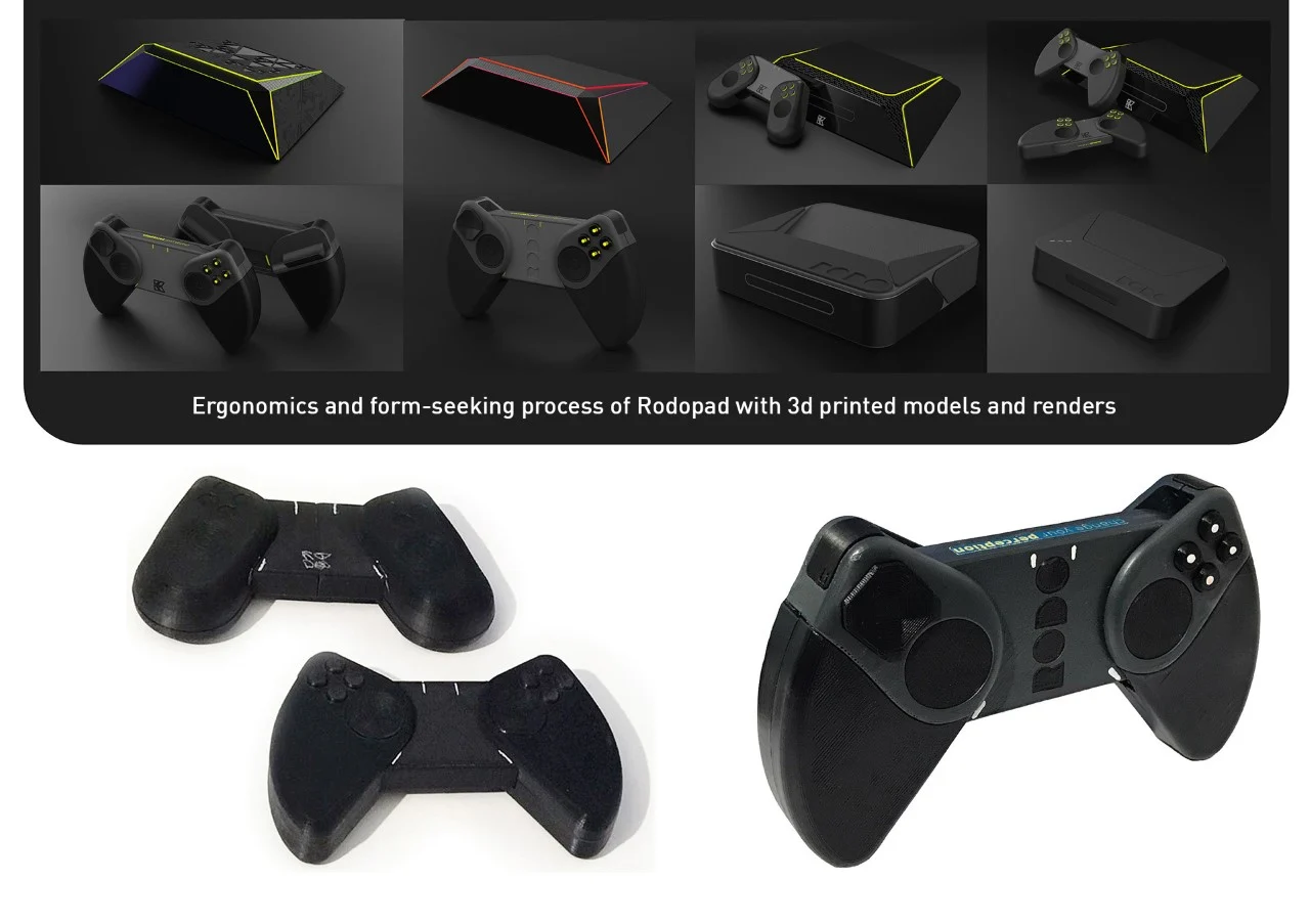 Game handle，Appearance design，delicate，