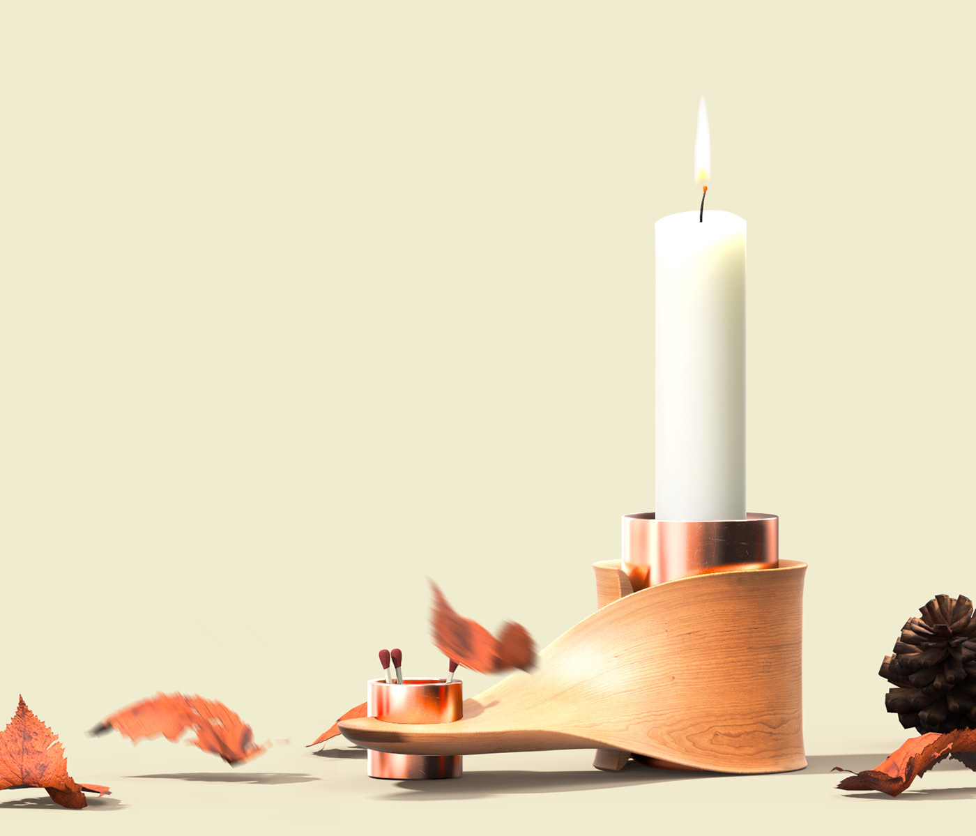 Candlestick，Appearance design，product design，delicate，girl，