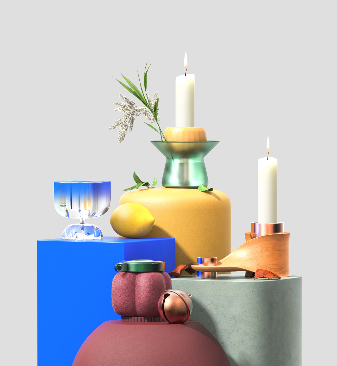 Candlestick，Appearance design，product design，delicate，girl，