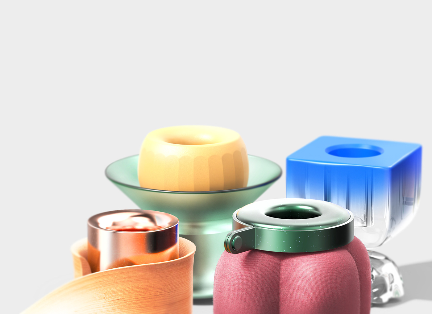 Candlestick，Appearance design，product design，delicate，girl，