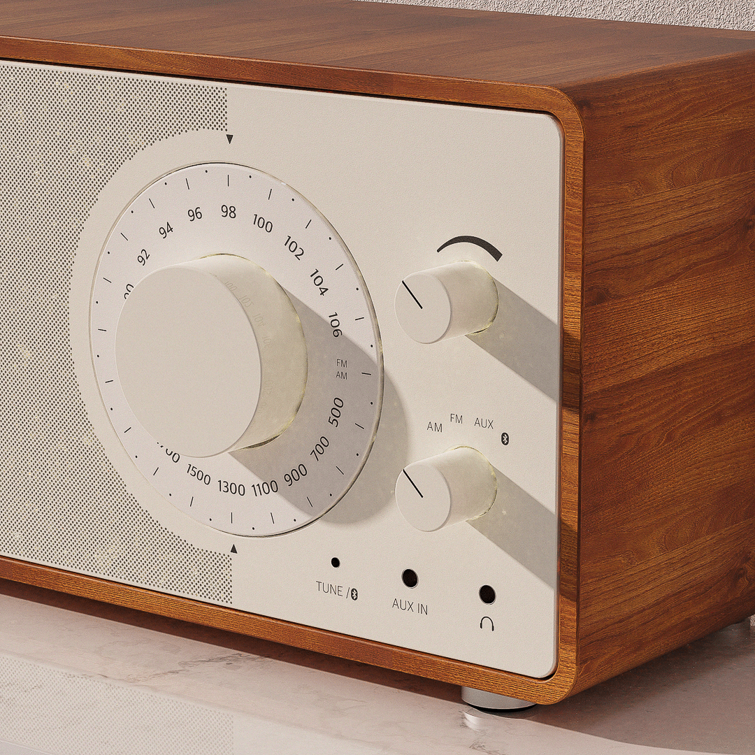 radio，Appearance design，product design，Retro，classical，THE RADIO，Bluetooth，