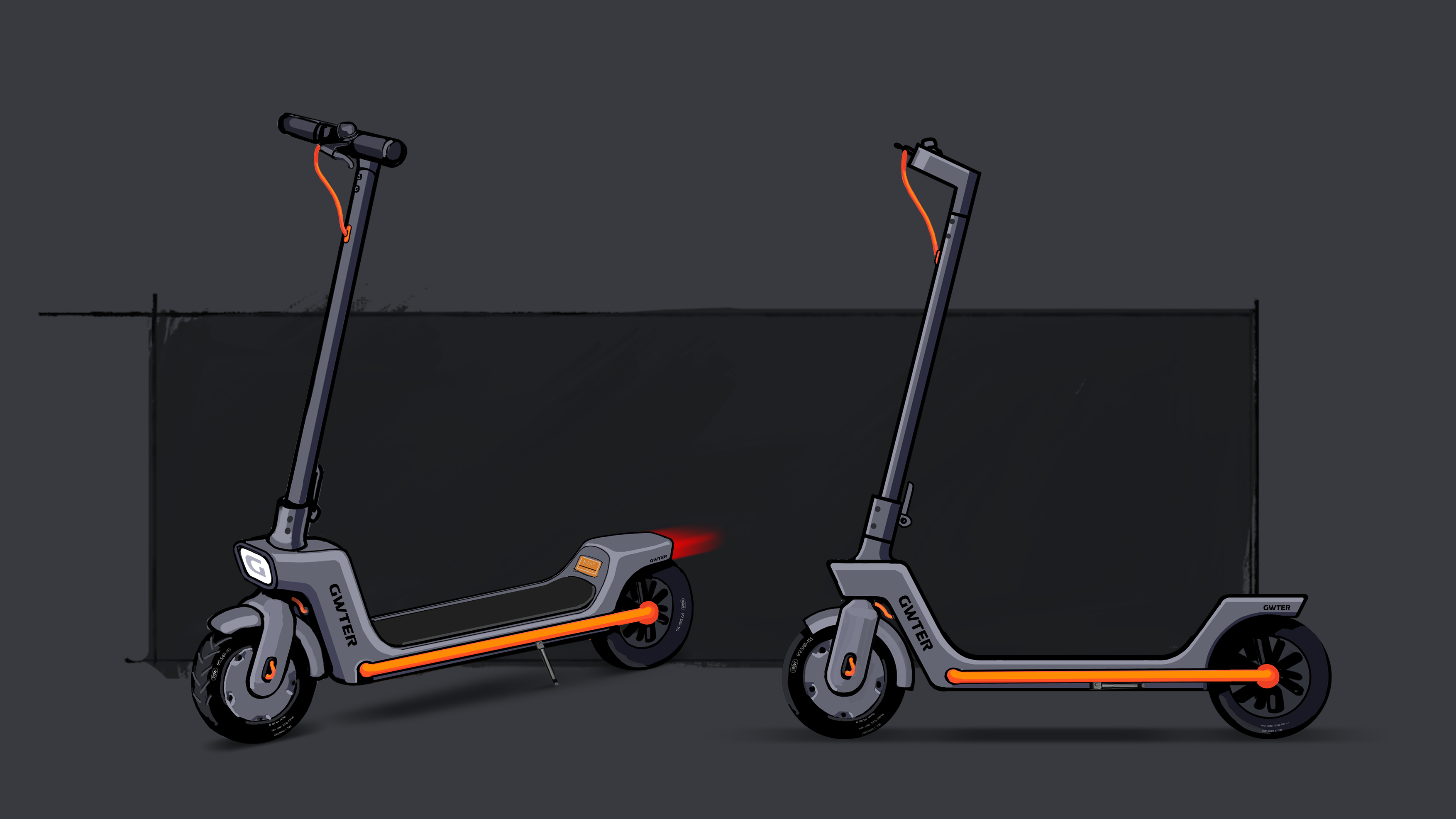 Scooter，Electric scooter，