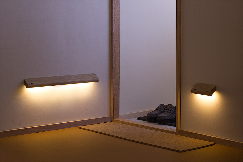 Minimalist，Home Furnishing，Battery，woodiness，Night light，