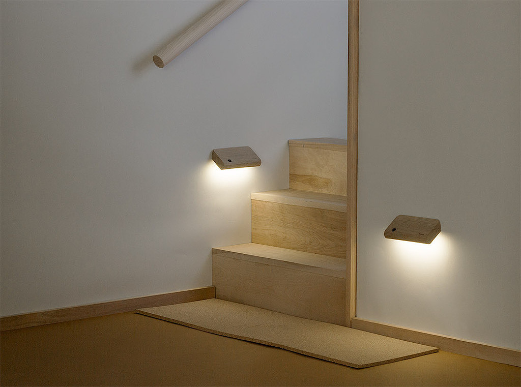 Minimalist，Home Furnishing，Battery，woodiness，Night light，