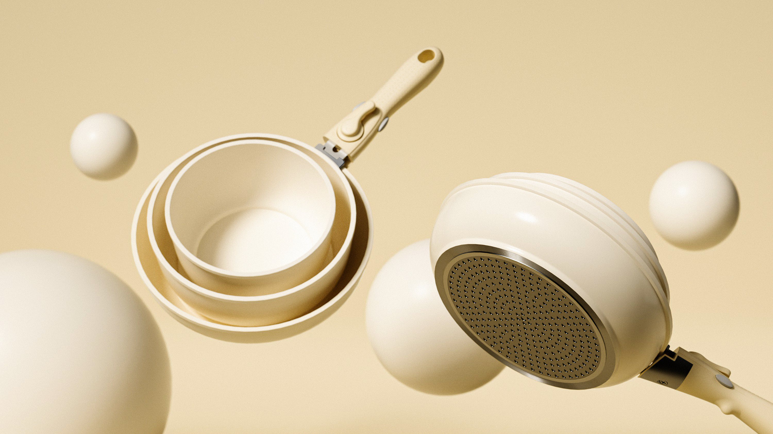 Wok, fashion, illustration, exquisite jade，