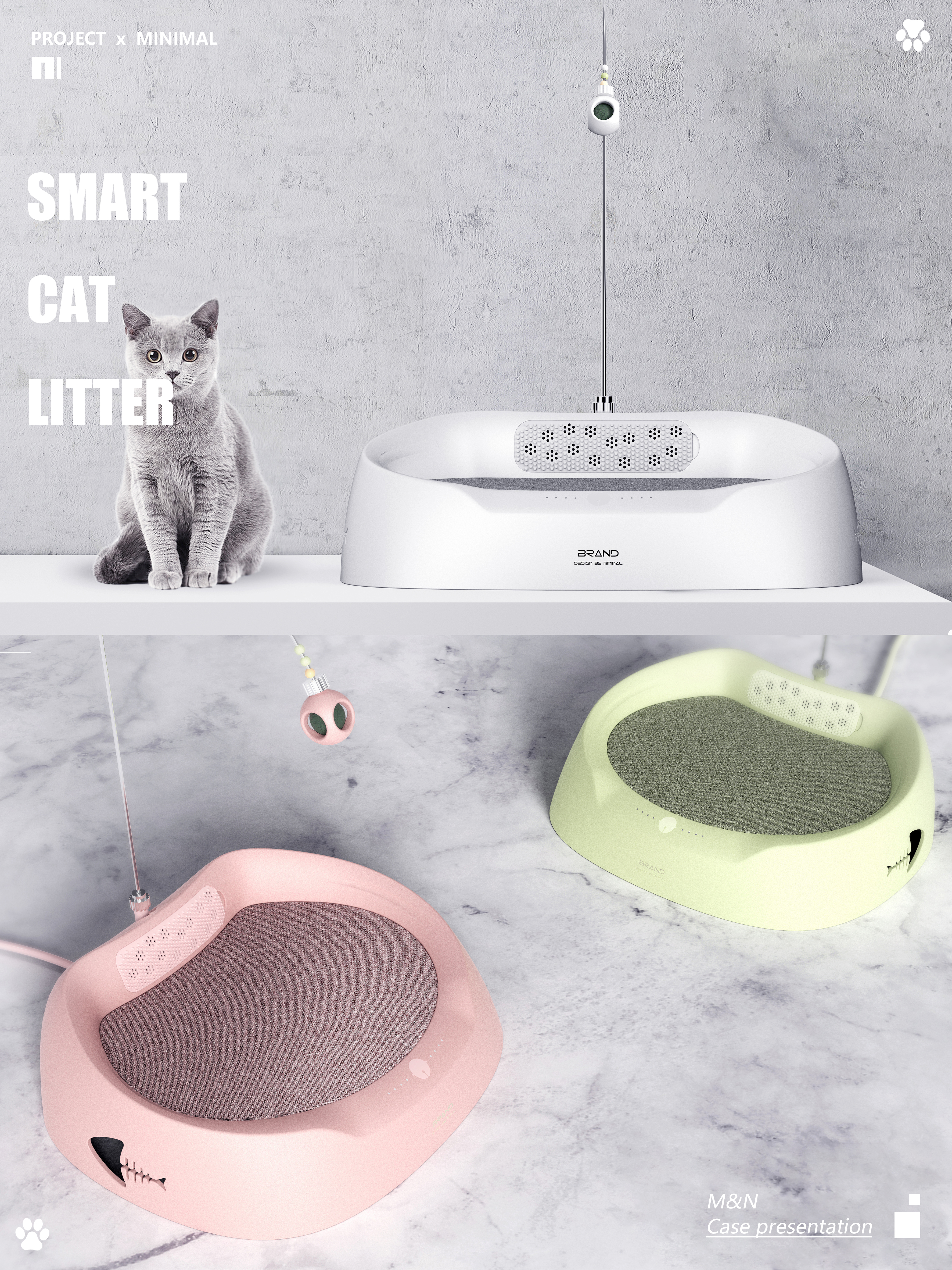 product design，industrial design，product incubation，Pet products design，Litter Basin，Development Ideas of Pet Products，