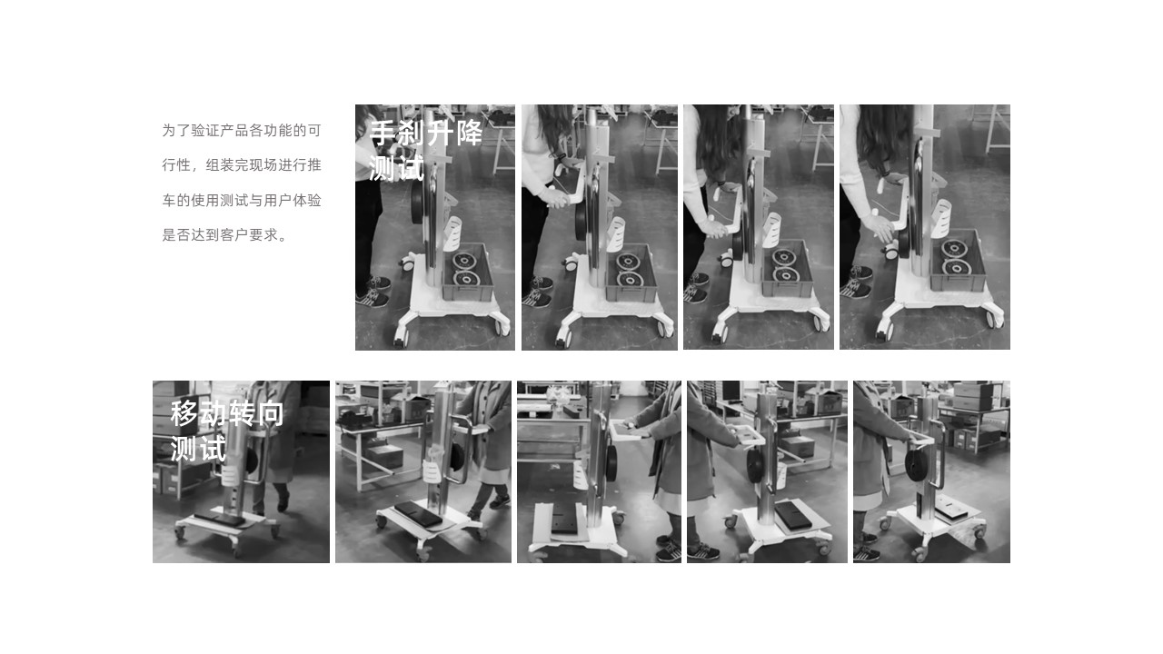 Cart design，Medical Application Solutions，OR & ICU Application Environment Solution，Supporting equipment design，