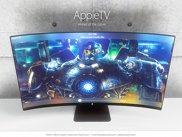 Apple，apple，tv，Television，Curved screen，