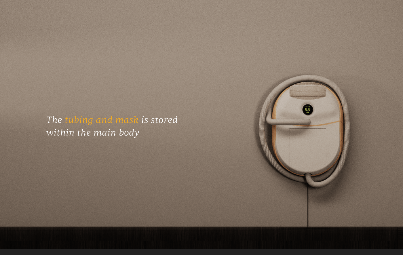 Khwaab，medical apparatus and instruments，product design，PAP Machine，