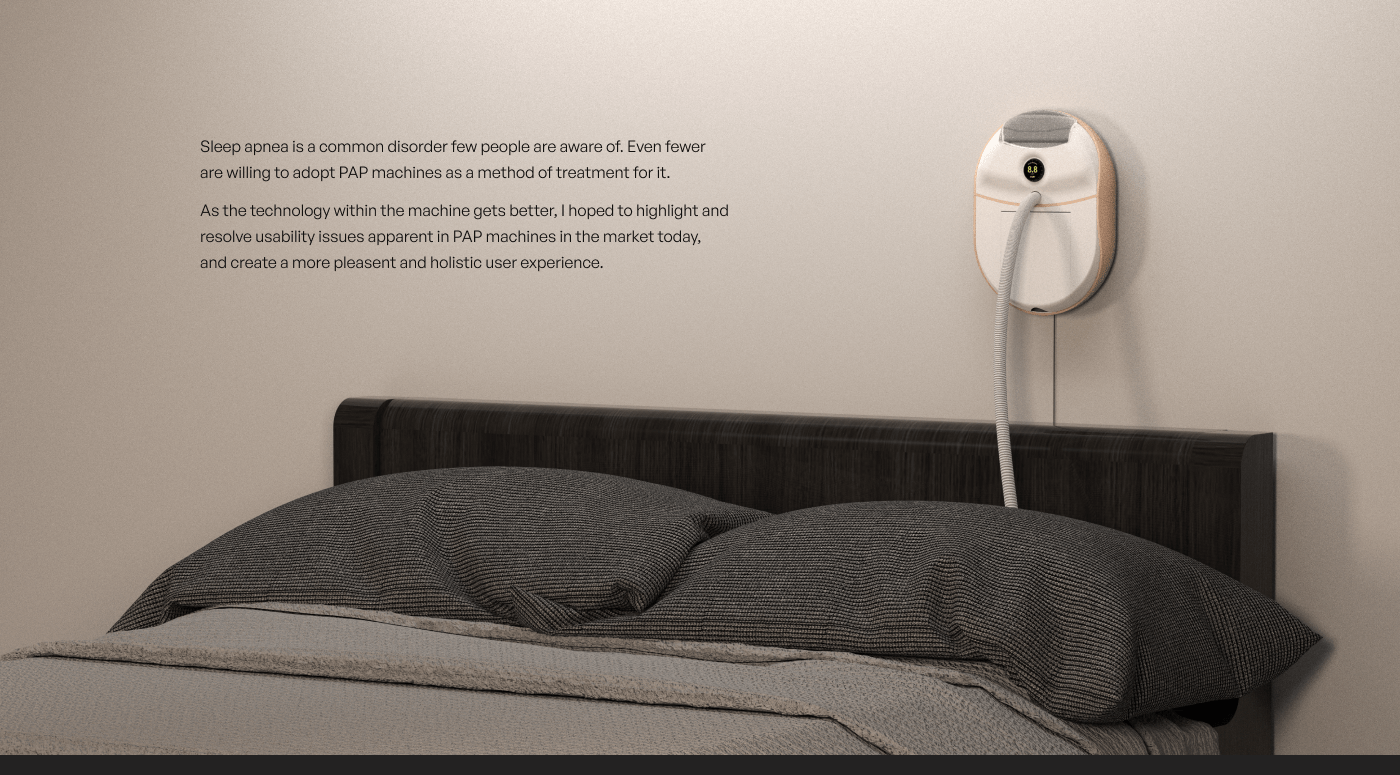 Khwaab，medical apparatus and instruments，product design，PAP Machine，