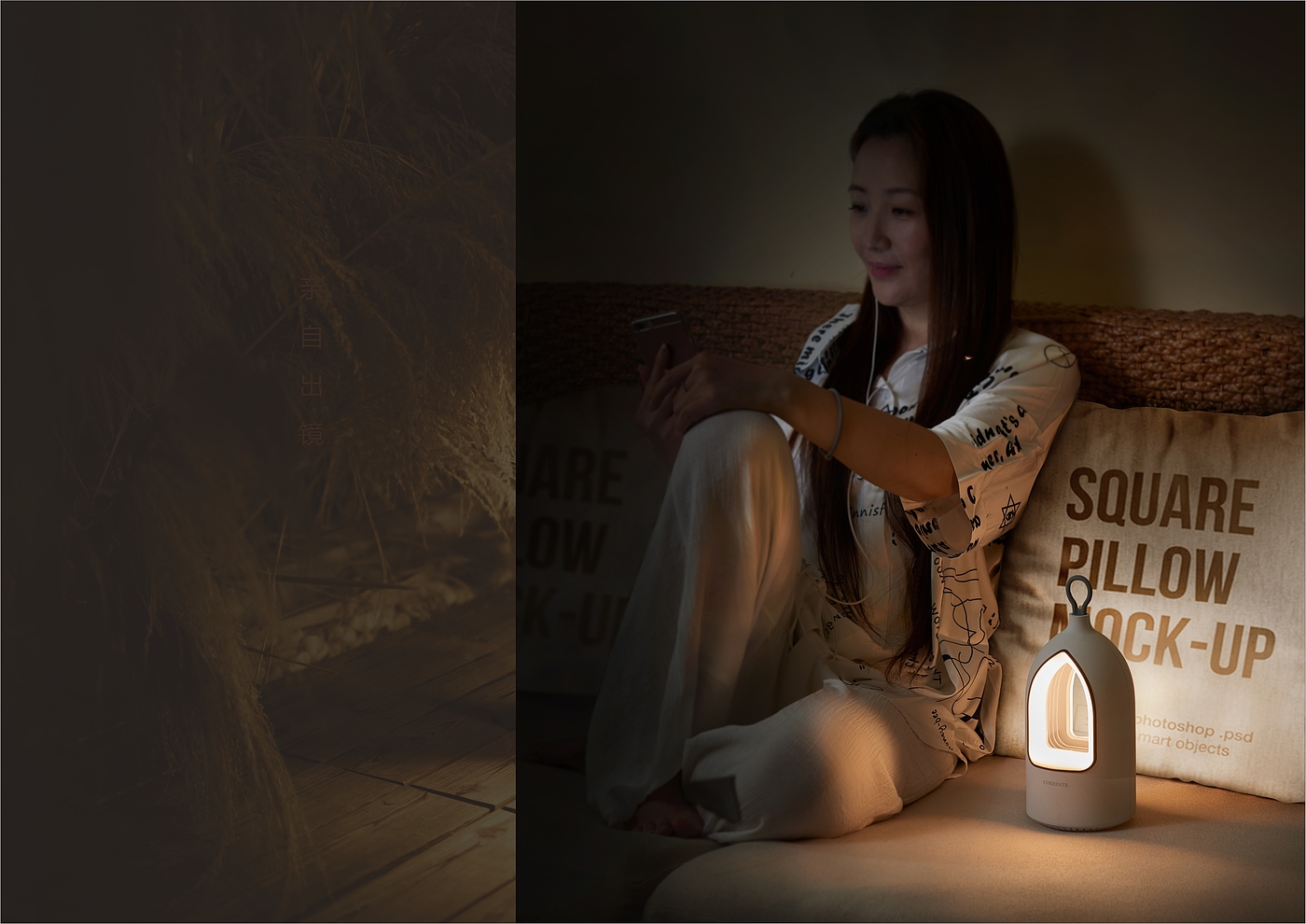 Mosquito trap, night light, elegant castle，