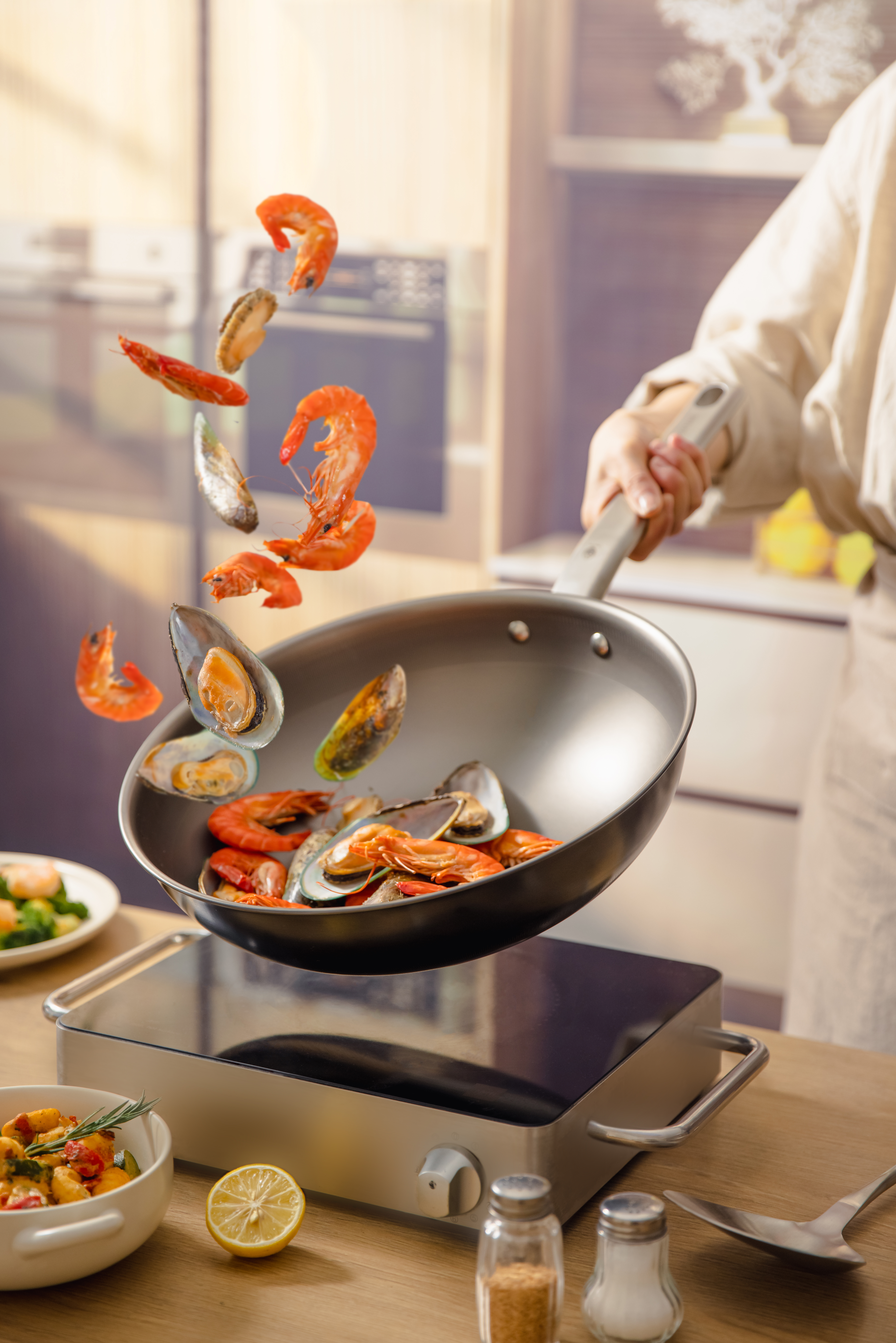 Frying pan, uncoated pan, non-stick pan, pot design，