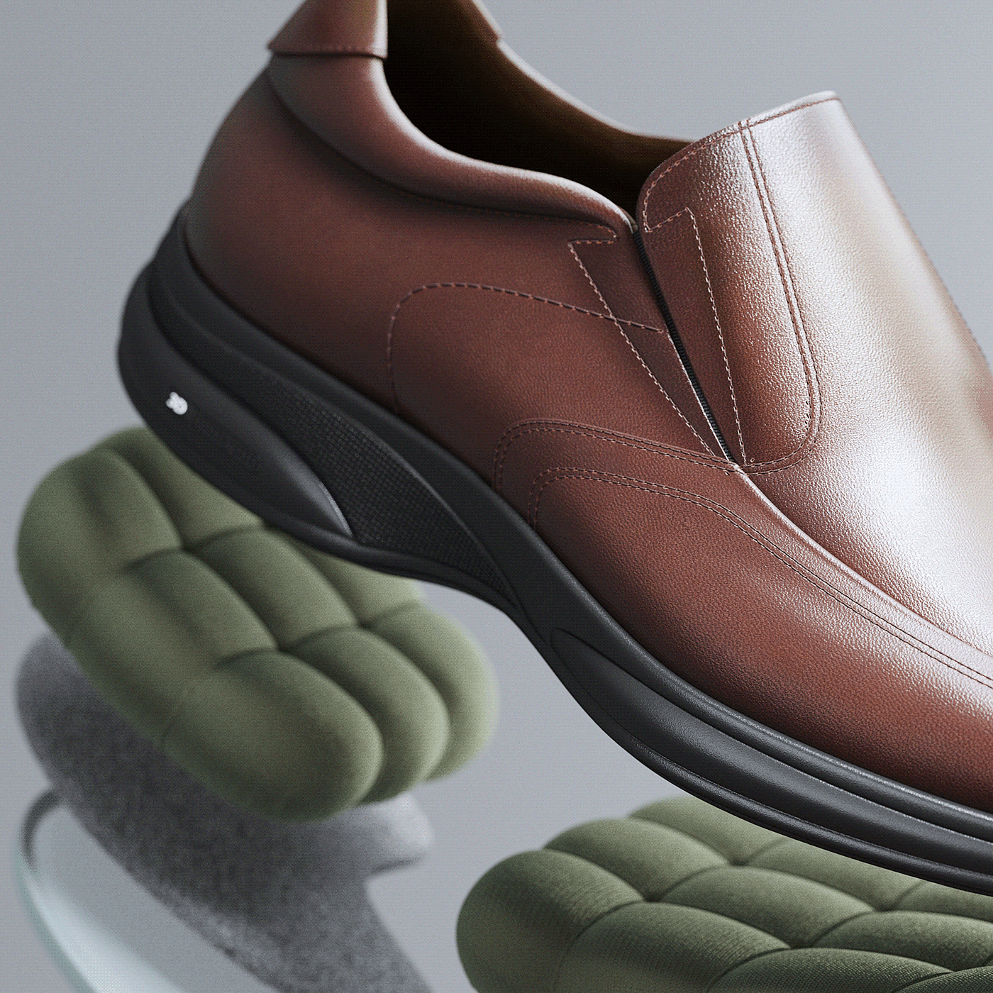 shoes，originality，leather shoes，3D modeling，