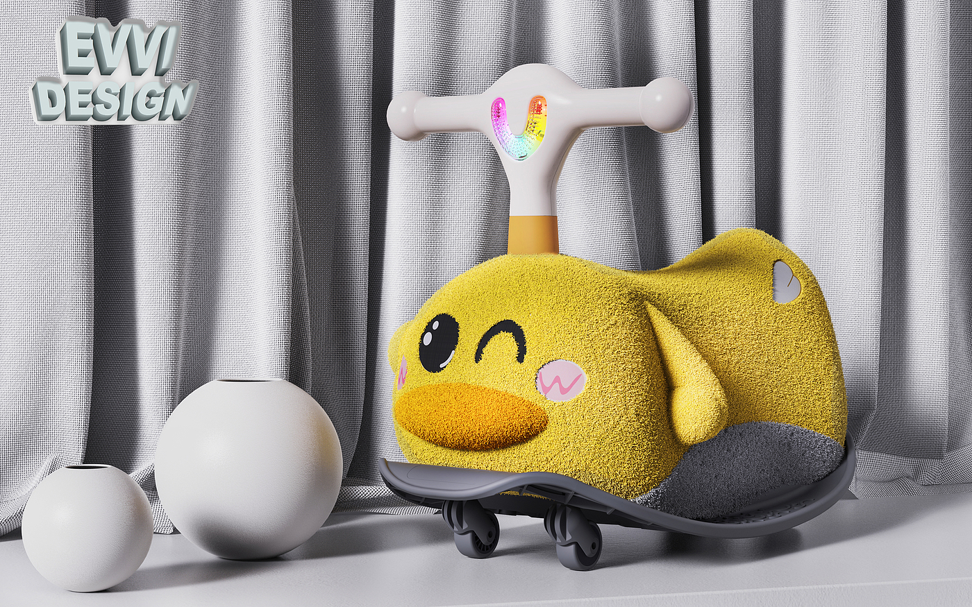 Plush，Taxi，Stroller，Cartoon，