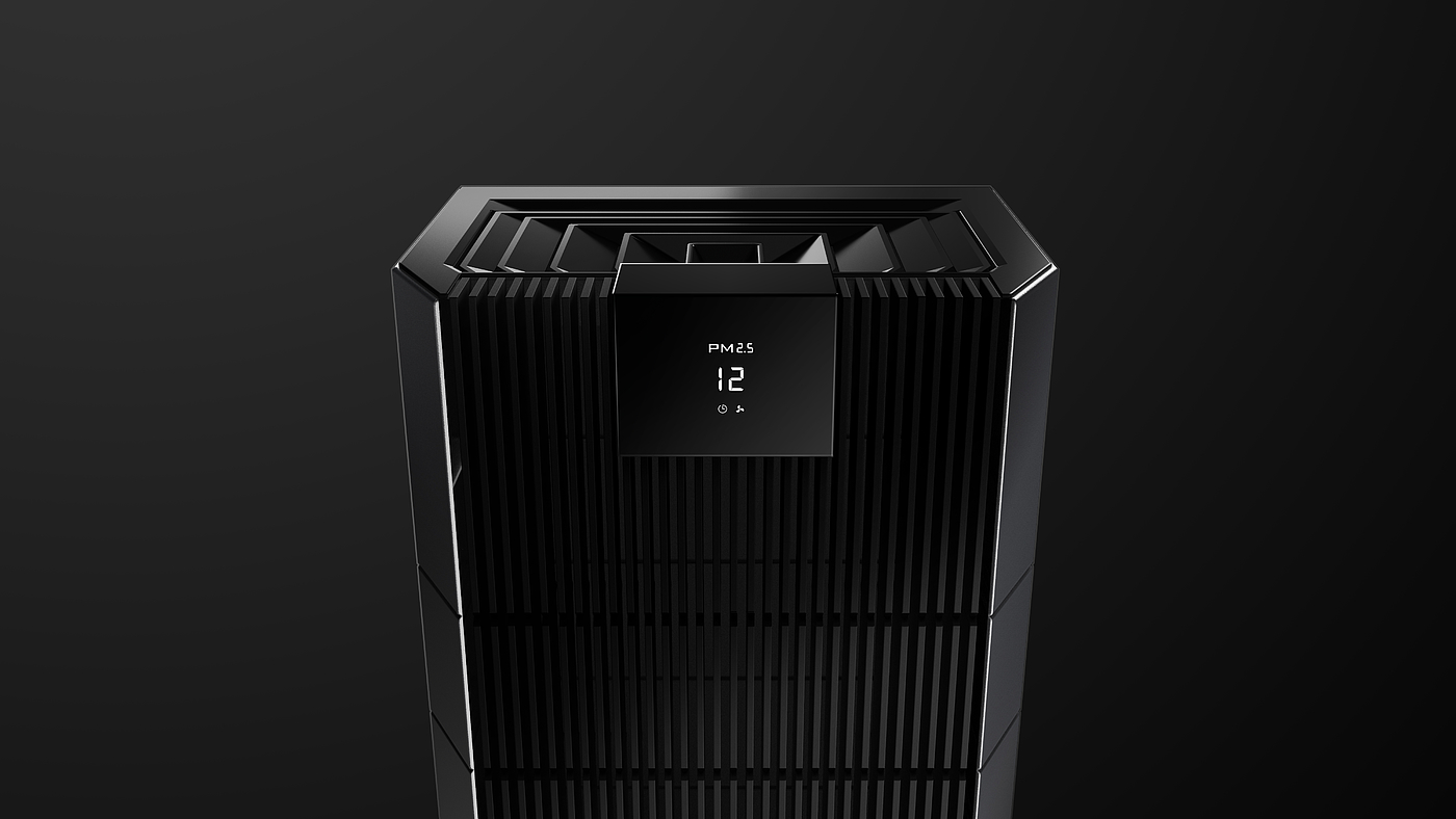 air cleaner，Household Electric Appliances，household electrical appliances，modularization，Appearance design，